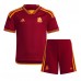 AS Roma Bryan Cristante #4 Replika Babytøj Hjemmebanesæt Børn 2023-24 Kortærmet (+ Korte bukser)